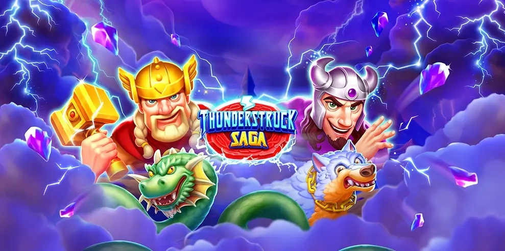 An Image featuring Thor, lightning effects, and the Thunder Zone feature in action.